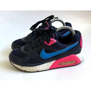Nike Air Max Sneakers Navy Blue Pink Size Youth 4